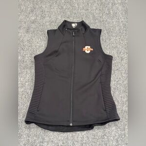 College of Charleston Under Armour Black Women's Zip Vest with Team Patch size m
